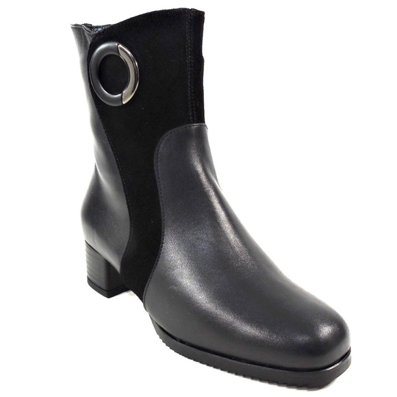 SOFFICE SOGNO 🇮🇹 LEATHER & SUEDE WINTER BOOTIE